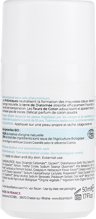 Roll-On Antiperspirant Deodorant - BomBio 48H Scin Care Deodorant — photo N2