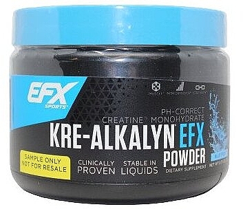 Flavoured Kre-Alkalin Powder - EFX Sports Kre-Alkalyn EFX Powder Blue Frost — photo N1