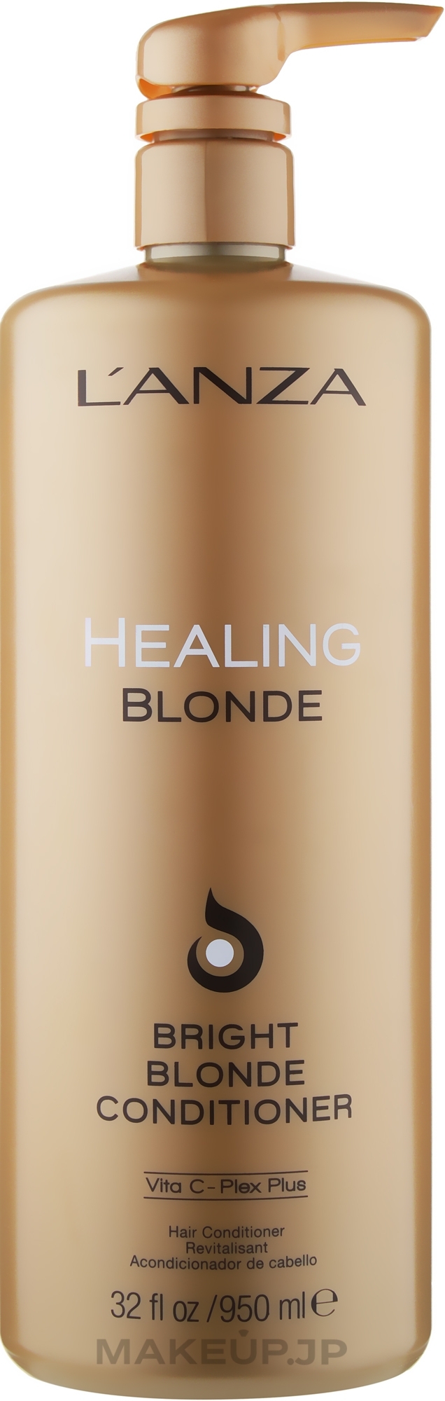 Healing Conditioner for Natural & Bleached Blonde Hair - L'anza Healing Blonde Bright Blonde Conditioner — photo 950 ml