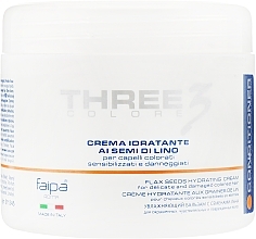 Fragrances, Perfumes, Cosmetics Linseed Oil Hair Mask - Faipa Roma Three Colore Hydrating Cream with Flax Seed