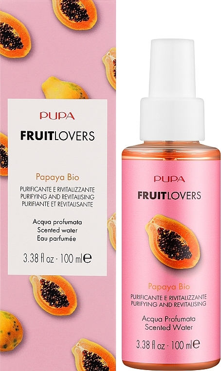 Papaya Aroma Spray - Pupa Fruit Lovers Scented Water Papaya — photo N2