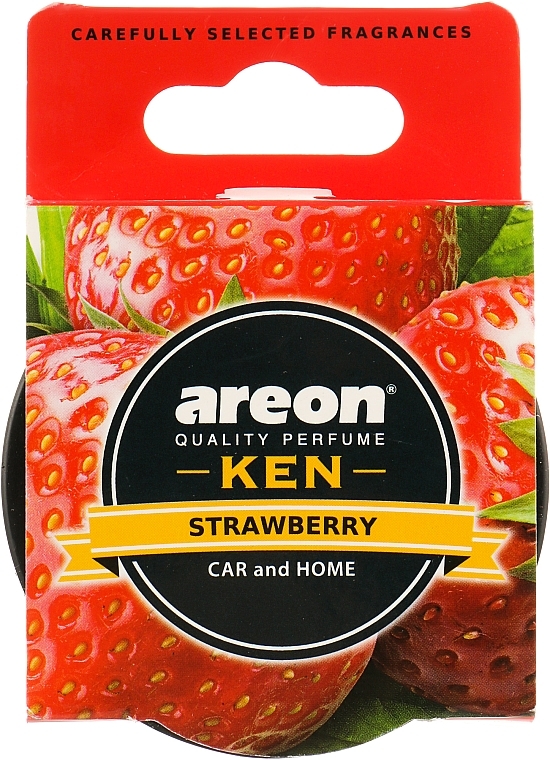 Strawberry Air Freshener - Areon Ken Strawberry — photo N2