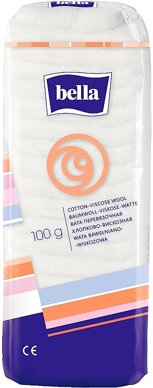 Cotton Wool-Viscose, 100 g. - Bella Cotton-Viscose Wool — photo N5