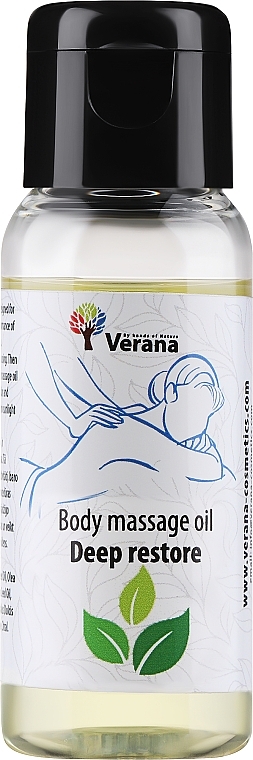 Deep Restore Body Massage Oil - Verana Body Massage Oil — photo N1