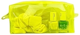 Fragrances, Perfumes, Cosmetics Set - Inuwet Yellow Neon Beauty Mania Kit (nail/polish/5ml*2+acc/1pcs+bag/1pcs)