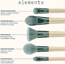 Makeup Brush Set - EcoTools Elements Collection Supernatural Face Kit — photo N4