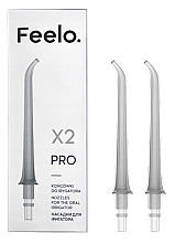 Irrigator Nozzles - Feelo Pro X2 Nozzles For The Oral Irrigator — photo N1