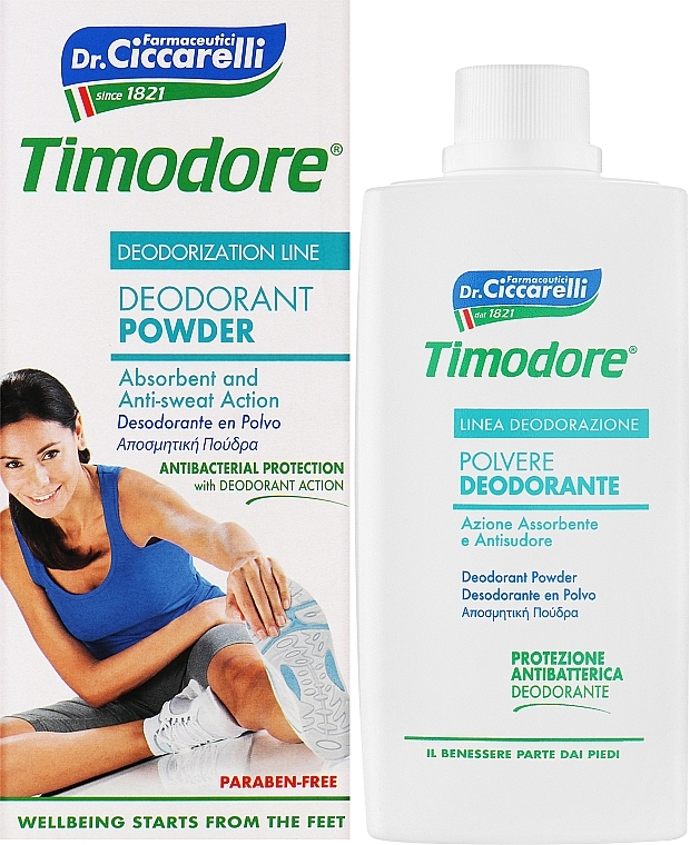 Foot Deodorant Powder - Timodore Deodorant Powder — photo N2