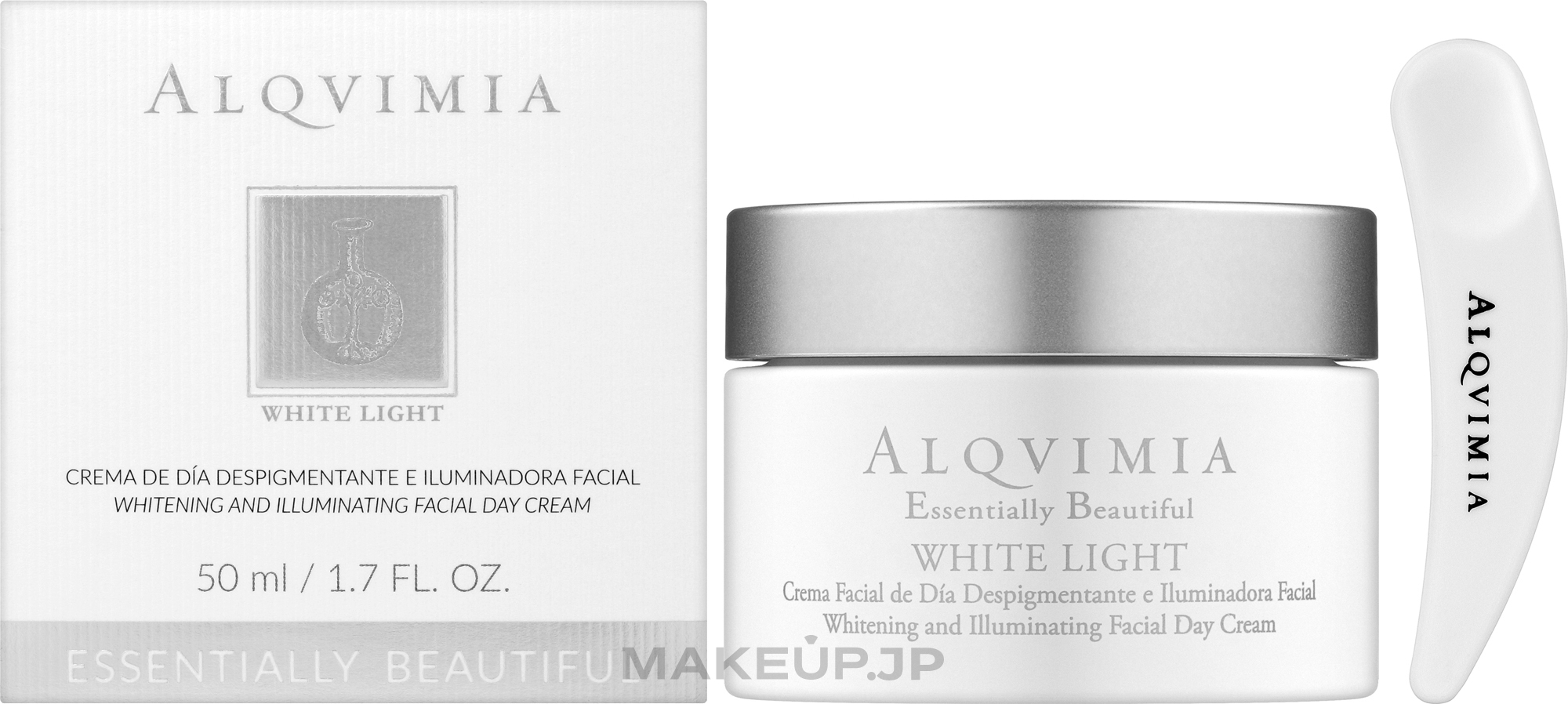 Brightening Day Face Cream - Alqvimia Essentually Beautiful White Light — photo 50 ml