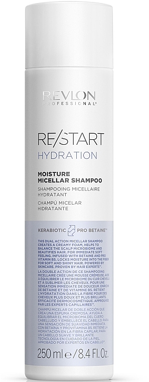 Moisturizing Shampoo - Revlon Professional Restart Hydration Shampoo — photo N1