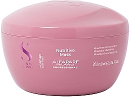 Fragrances, Perfumes, Cosmetics Mask "Nutrition" - Alfaparf Semi Di Lino Moisture Nutritive Mask