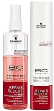 Fragrances, Perfumes, Cosmetics Set - Schwarzkopf Professional BC Bonacure Repair Rescue (shm/250ml + spray/cond/200ml)