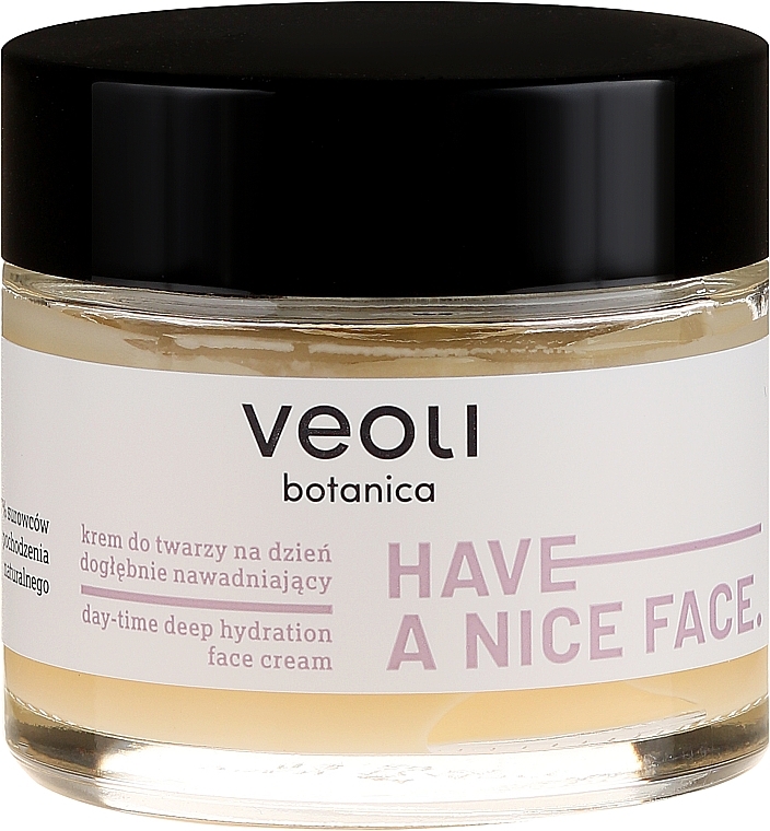 Deep Moisturizing Day Face Cream - Veoli Botanica Deep Moisturizer Have A Nice Face — photo N3
