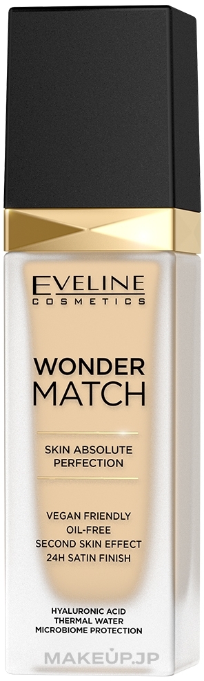 Foundation - Eveline Cosmetics Wonder Match — photo 05 - Light Porcelain