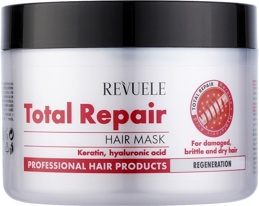 Repair Hair Mask - Revuele Total Repair Professional Hair Mask — photo N1