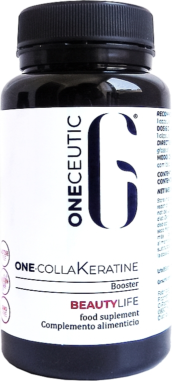 Dietary Supplement for Skin & Hair Health - Oneceutic One Colla Keratine Booster Beauty Life Food Suplement — photo N1