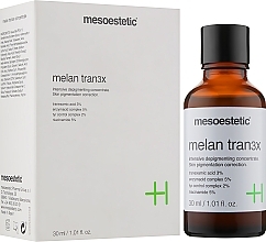 Depigmenting Serum - Mesoestetic Melan Tran3x Intensive Depigmenting Concentrate Serum — photo N3