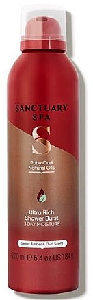 Ruby Oud Shower Gel - Sanctuary Spa Ultra Rich Shower Burst — photo N1