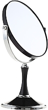 Fragrances, Perfumes, Cosmetics Double-Sided Mirror, 85642, black - Top Choice