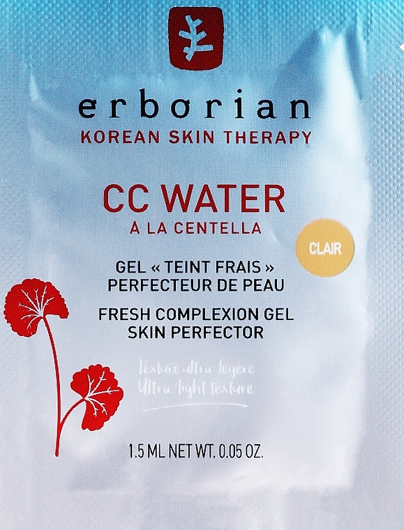 GIFT! CC Cream - Erborian CC Water (sample) — photo N3