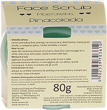 Face & Lip Moisturizing Scrub - Nacomi Moisturizing Face&Lip Scrub Pinacolada — photo N13