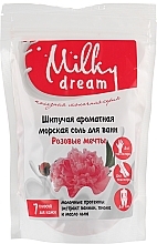 Fizzing Fragrant Bath Sea Salt "Pink Dreams" - Milky Dream (doypack) — photo N2