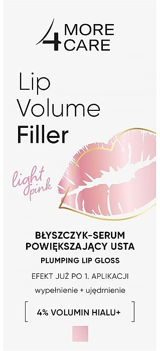 Volumizing Lip Gloss - More4Care Lip Volume Filler — photo N2