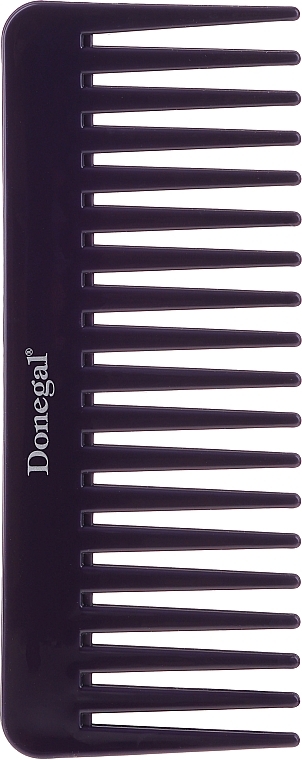 Hair Comb 15.5 cm, purple - Donegal Hair Comb — photo N1