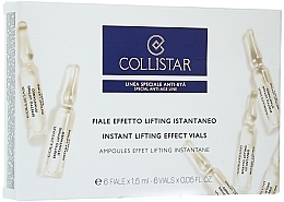 Fragrances, Perfumes, Cosmetics Firming Serum - Collistar Instant Lifting Effect Vials