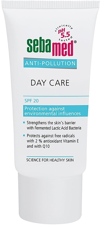 Day Face Cream SPF 20 - Sebamed Anti-Pollution Day Care — photo N2