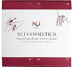 Fragrances, Perfumes, Cosmetics Advent Calendar, 24 products - NUI Cosmetics Natural Vegan Beauty Advent Calendar