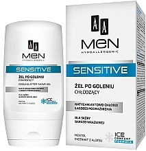 Fragrances, Perfumes, Cosmetics After Shave Gel - AA Men Sensitive After-Shave Gel Cooling