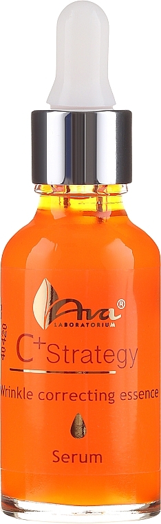 Vitamin C Face Serum - Ava Laboratorium C+ Strategy Wrinkle Correcting Essence Gel Serum — photo N2