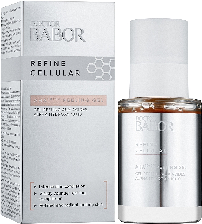 Highly Concentrated AHA Peeling Gel 10+10 - Babor Doctor Babor Refine Cellular — photo N1