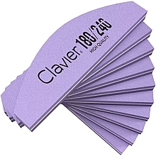 Mini Nail File 180/240, purple - Clavier — photo N1