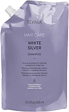 Fragrances, Perfumes, Cosmetics Toning Anti-Yellow Shampoo - Lakme Teknia White Silver Shampoo (doypack)