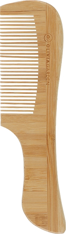 Bamboo Comb with Handle - Olivia Garden Bamboo Touch Comb 2 — photo N1