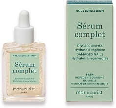 Fragrances, Perfumes, Cosmetics Nail and Cuticle Serum - Manucurist Serum Complet