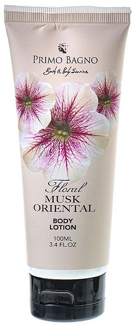 Body Lotion 'Oriental Musk' - Primo Bagno Musk Oriental Body Lotion (tube) — photo N1