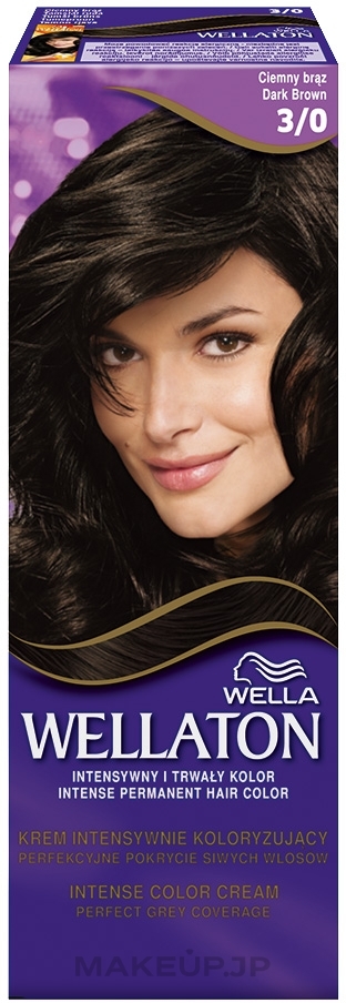 Long-Lasting Cream Color - Wella Professionals Wellaton — photo 3.0 - Dark Brown