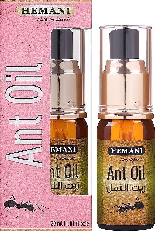 Ant Oil for Unwanted Hair Removal - Hemani Ant Oil — photo N2