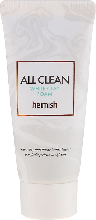 Cleansing Foam for Face - Heimish All Clean White Clay Foam (mini size) — photo N1