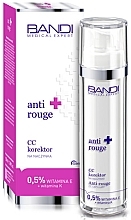 Fragrances, Perfumes, Cosmetics Anti-Couperose CC Cream with Vitamins E and K - Bandi Medical Expert Anti Rouge CC Capillary Corrector