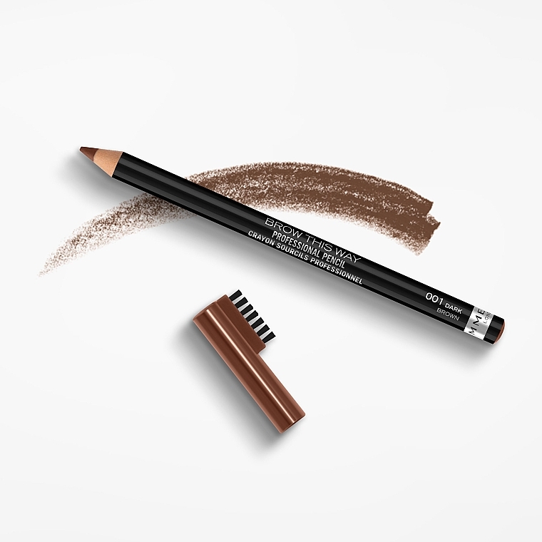 Brow Pencil - Rimmel Brow This Way Professional Eyebrow Pencil — photo N5