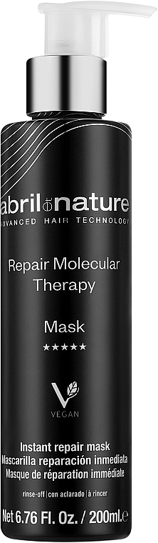 Hair Mask ‘Molecular Restoration’ - Abril et Nature Repair Molecular Therapy Mask — photo N2