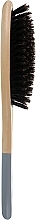 Wooden Hair Brush with Natural Bristles, 498641 - Inter-Vion Wooden Line Brush — photo N3