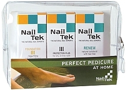 Fragrances, Perfumes, Cosmetics Set - Nail Tek Pedicure (serum/15ml + serum/15ml + serum/15ml)