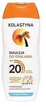 Fragrances, Perfumes, Cosmetics Protective Tanning Emulsion SPF20 - Kolastyna