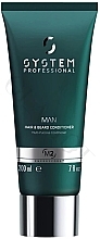 Fragrances, Perfumes, Cosmetics Hair & Beard Conditioner - System Professional System Man M2 Hair & Beard Conditioner