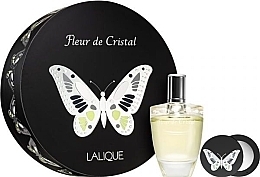 Fragrances, Perfumes, Cosmetics Lalique Fleur de Cristal - Set (edp/100ml + mirror)